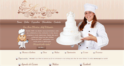 Desktop Screenshot of cakeanaoliveira.com.br